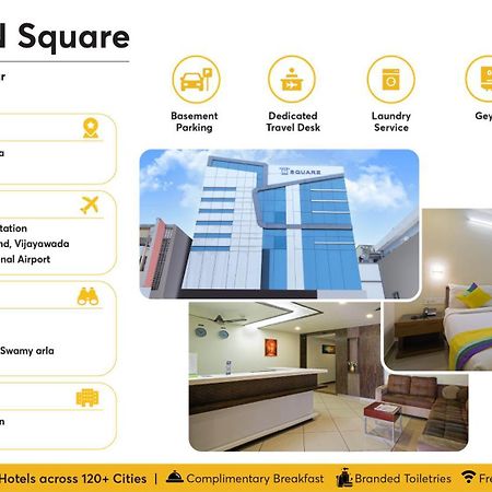 Itsy Hotels N Square Vijayawāda Exterior foto